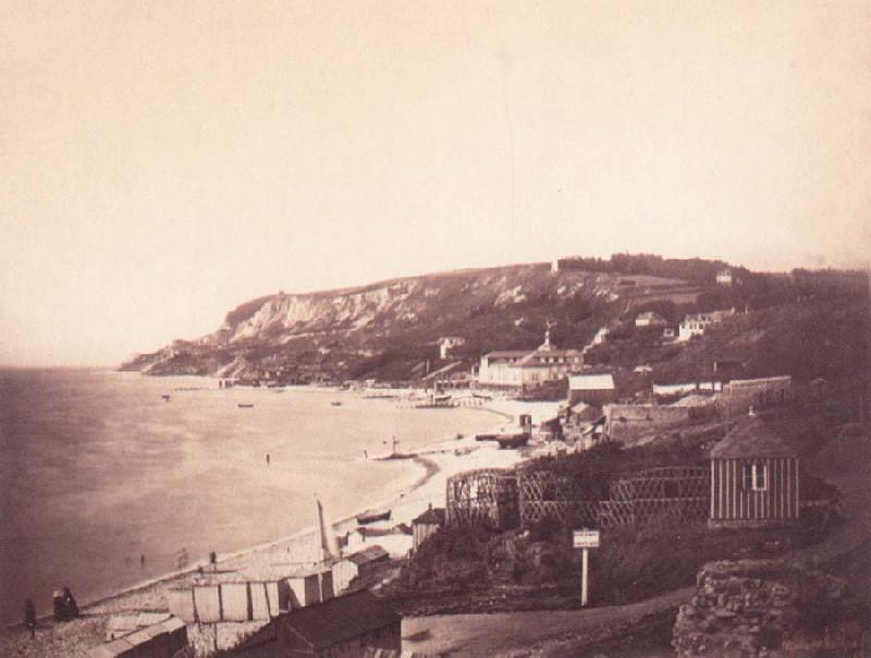 Gustave Le Gray Beach at Sainte-Adresse oil painting image